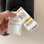 Style & Co Style n Co Sz 16W Gray Stretch Collared Button Front Blazer Jacket Lined Photo 3