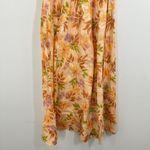 Billabong  Warmer Days Maxi Dress XS‎ Floral Smocked Bodice One Shoulder Sundress Photo 4