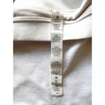 Lululemon  Kanto Catch Me Tank Built-in Bra White‎ Size 12 Yoga Pilates Gym GUC Photo 8