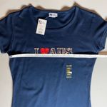 Women’s Australian Made I ❤️AUS Navy Short Sleeve T Photo 4