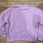 Panagaia 365 Midweight Crew Neck Long Sleeve Sweatshirt Size Medium Purple Photo 3
