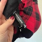 Torrid XO red black tartan plaid lace 360 back Smoothing pushup plunge bra 40DDD Photo 5