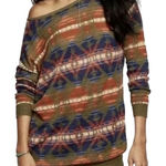 Denim & Supply Ralph Lauren Ralph Lauren Denim & Supply Tunic Sweater Linen Pullover Aztec Argyle Multi XS Photo 0