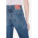 ANINE BING ππ Kaia Jean 90s High Rise Straight Leg Wide Flare Blue Denim 28 NWT Photo 5
