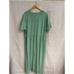 Lands' End Women’s Only Necessities Teal Polka Dot Dress Size 20W Photo 3