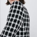 ZARA TEXTURED TWEETED Houndstooth Blazer w/POCKETS Photo 12