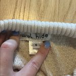 Wol Hide Organic Cotton Knit Pointelle Jogger Pants Sz S Photo 1