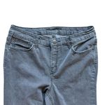 Karl Lagerfeld Womens Paris Gray Wash Straight Leg Jeans - Sz 8 Photo 1