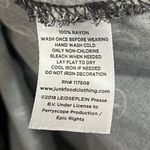 Rock by Junkfood Women's Short Sleeve Lightning Bolt Dress L Black Size L Photo 4