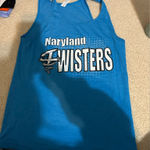 Candie's Blue Maryland Twisters Tank Top Photo 0