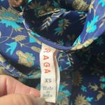 Evereve RAGA Floral Sapphire Blueprint Romper Size XS NWT Photo 11