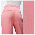 ZARA NEW Salmon Pink Viscose Blend Cropped Pants Size 6 Photo 6