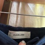 Everlane The Utility Short Organic Cotton Twill High Rise Navy Blue Size 0 Photo 4