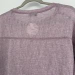 NEW Gilli Lavender Love Top Sheer Loose Knit Drop Shoulder Slouchy Size S Photo 5