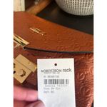 Valentino By Mario Valentino Isabelle Dollaro Leather Crossbody BrownstoneGilt W Brown Photo 15