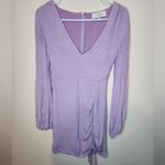 L'Academie Pearl Ruched Dress in Lilac Size xs Photo 1