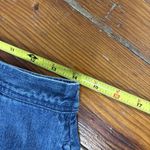 Orvis Vintage Denim Skirt Size 12 Blue Mid Jean Button Front Photo 3