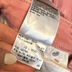 Signature Levi Strauss Womens 10 30 Pink Distressed Cuffed Shorts Stretch Denim Photo 8