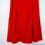 Hutch  Anthropologie‎ Bow Back Tomato Red Dress, 1X Photo 7