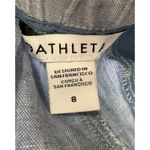 Athleta  Women's Cabo Linen Wide Leg Pants Blue Casual Vacation Summer Resort 8 Photo 2