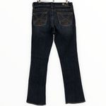 Kut From The Kloth Dark Denim Contrast Stitch Nicole High Rise Bootcut size 4 Photo 6