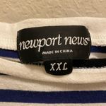 Newport News  Nautical t-shirt with gold embellishment with a boat wheel design Photo 3