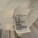 American Eagle Dress white smocked mini dress graduation beach bridal size XS. Photo 7