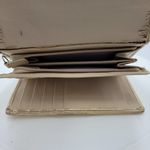 Coach Womens Wallet Ivory Gold Monogram Signature Buckle Soho Envelope Wallet Photo 7