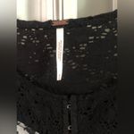 Free People  lace black floral dress Medium Photo 1