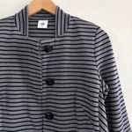 CAbi NEW  Striped Car Coat 5474 Blue Gray Size XS Photo 5