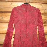Revolve Winona Sorrento Red Lace Dress Photo 7