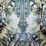 One World Blouse 1X Cold Shoulder Tunic Top Mandala Print Boho Hippie Colorful Photo 6