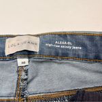Lola Jeans Alexa SL Women Size 30 Denim Blue Jeans Skinny High Rise Fray Hem NEW Photo 1