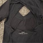 Lorna Jane  open back Black Long Sleeve active Women's Top Photo 8