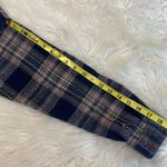 Vintage Zip Up Plaid Flannel Shirt Shacket Women’s Size Large 2 Chest Pockets Photo 8