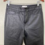 Habitual Salena High Rise Lambskin Leather Pants Photo 5