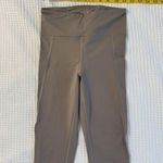 Bond Born Taupe Leggings Women's Small Ankle Length Athletic Sport Photo 1