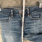 American Eagle  Super Stretch X Skinny Jeans Womens 0 Short Distressed Ripped Y2K Photo 2
