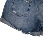 We The Free Women's 31 Curvy Distressed Button Fly Denim Jean Short Photo 5