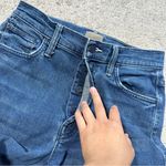 Mother Women’s The Tomcat Jeans High Rise Straight Leg in Three Little Ships 27 Blue Photo 8