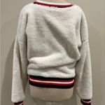 Evereve  Kodi Sherpa Varsity Pullover Photo 2
