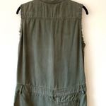 Like New Etienne Marcel Military Green Shorts Romper Photo 4