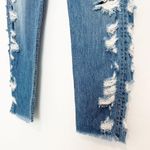 3 X 1 Denim Button Fly Higher Ground Boyfriend Slim Distressed Jeans Size 25 Photo 3