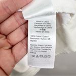 J.Crew  Denim Seamed Shift Dress in White Size 0 Photo 8