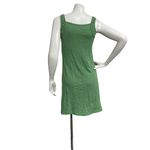Horny Toad  Knit Jersey Stretch Mini Small Dress Kelly Green Organic Cotton Photo 3