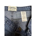 Levi's Vintage Levi’s signature 10” inseam dark wash mid rise jean shorts sz 6 Photo 2