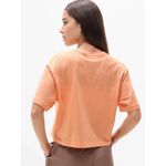 Athleta  S True Cotton Crop Tee Papaya Orange Small Regular Photo 2