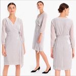 J.Crew NWT, Drapey Velvet Wrap Dress in, Sz 6 Photo 1