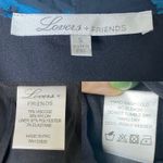 Lovers + Friends Jade Blossom Burnout Mini Dress Black size Small Photo 4