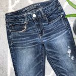 American Eagle Distressed Mid Rise Skinny Jean Photo 5